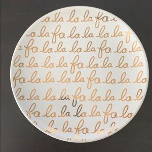 Fa La La La Appetizer Plates!
